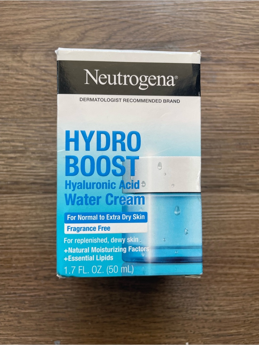 Neutrogena Hydro Boost Hyaluronic Acid Water Cream - NEW